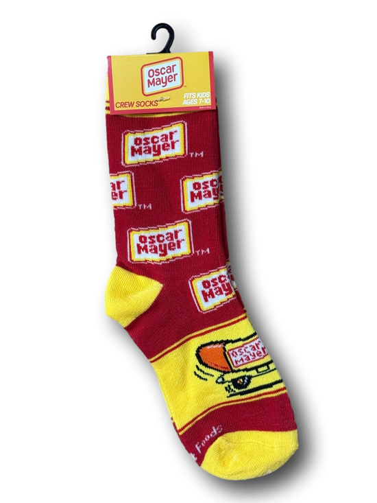 Oscar Mayer Other - Kids Oscar Mayer Weiner Funny Novelty Crew Socks - NWT